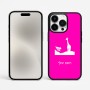 כיסוי בעיצוב אישי עם השם שלך לדגם - Apple iPhone 15 Pro Max בעיצוב ג'ירפה באפריקה