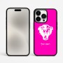 כיסוי בעיצוב אישי עם השם שלך לדגם - Apple iPhone 15 Pro Max בעיצוב פני פנטרה