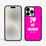 כיסוי בעיצוב אישי עם השם שלך לדגם - Apple iPhone 15 Pro Max בעיצוב אוהב את החברה שלי