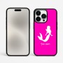 כיסוי בעיצוב אישי עם השם שלך לדגם - Apple iPhone 15 Pro Max בעיצוב בתולת ים - אישה