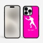 כיסוי בעיצוב אישי עם השם שלך לדגם - Apple iPhone 15 Pro Max בעיצוב שחקן פינג פונג
