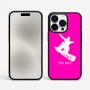 כיסוי בעיצוב אישי עם השם שלך לדגם - Apple iPhone 15 Pro Max בעיצוב סנובורדיסט