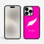 כיסוי בעיצוב אישי עם השם שלך לדגם - Apple iPhone 15 Pro Max בעיצוב נוצת נוצה