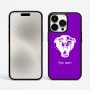 כיסוי בעיצוב אישי עם השם שלך לדגם - Apple iPhone 15 Pro Max בעיצוב פני פנטרה