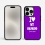 כיסוי בעיצוב אישי עם השם שלך לדגם - Apple iPhone 15 Pro Max בעיצוב אוהב את החברה שלי
