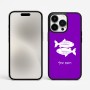 כיסוי בעיצוב אישי עם השם שלך לדגם - Apple iPhone 15 Pro Max בעיצוב מזלות - דגים