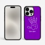 כיסוי בעיצוב אישי עם השם שלך לדגם - Apple iPhone 15 Pro Max בעיצוב יד