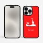 כיסוי בעיצוב אישי עם השם שלך לדגם - Apple iPhone 15 Pro Max בעיצוב ג'ירפה באפריקה