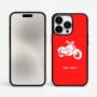 כיסוי בעיצוב אישי עם השם שלך לדגם - Apple iPhone 15 Pro Max בעיצוב הארלי-דיווידסון