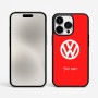 כיסוי בעיצוב אישי עם השם שלך לדגם - Apple iPhone 15 Pro Max בעיצוב פולקסווגן