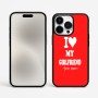 כיסוי בעיצוב אישי עם השם שלך לדגם - Apple iPhone 15 Pro Max בעיצוב אוהב את החברה שלי