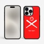 כיסוי בעיצוב אישי עם השם שלך לדגם - Apple iPhone 15 Pro Max בעיצוב כדור בסיס