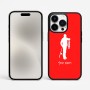 כיסוי בעיצוב אישי עם השם שלך לדגם - Apple iPhone 15 Pro Max בעיצוב פישמן