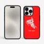 כיסוי בעיצוב אישי עם השם שלך לדגם - Apple iPhone 15 Pro Max בעיצוב אופנוע שלג