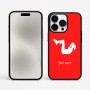 כיסוי בעיצוב אישי עם השם שלך לדגם - Apple iPhone 15 Pro Max בעיצוב אישה מתאמנת