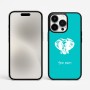 כיסוי בעיצוב אישי עם השם שלך לדגם - Apple iPhone 15 Pro Max בעיצוב ראש פיל