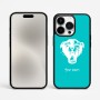 כיסוי בעיצוב אישי עם השם שלך לדגם - Apple iPhone 15 Pro Max בעיצוב פני פנטרה