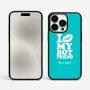כיסוי בעיצוב אישי עם השם שלך לדגם - Apple iPhone 15 Pro Max בעיצוב נשקי את חבר שלי
