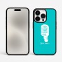 כיסוי בעיצוב אישי עם השם שלך לדגם - Apple iPhone 15 Pro Max בעיצוב מיקרופון