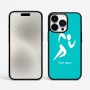 כיסוי בעיצוב אישי עם השם שלך לדגם - Apple iPhone 15 Pro Max בעיצוב רצים אולימפיים
