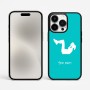 כיסוי בעיצוב אישי עם השם שלך לדגם - Apple iPhone 15 Pro Max בעיצוב אישה מתאמנת