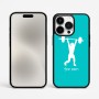 כיסוי בעיצוב אישי עם השם שלך לדגם - Apple iPhone 15 Pro Max בעיצוב הרמת משקולות