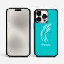 כיסוי בעיצוב אישי עם השם שלך לדגם - Apple iPhone 15 Pro Max בעיצוב חיטה גלית זהב