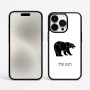 כיסוי בעיצוב אישי עם השם שלך לדגם - Apple iPhone 15 Pro Max בעיצוב דוב