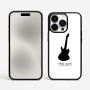 כיסוי בעיצוב אישי עם השם שלך לדגם - Apple iPhone 15 Pro Max בעיצוב גיטרה
