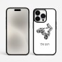 כיסוי בעיצוב אישי עם השם שלך לדגם - Apple iPhone 15 Pro Max בעיצוב רוכב טרקטורונים