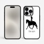 כיסוי בעיצוב אישי עם השם שלך לדגם - Apple iPhone 15 Pro Max בעיצוב קאוגירל - אישה
