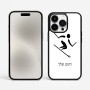 כיסוי בעיצוב אישי עם השם שלך לדגם - Apple iPhone 15 Pro Max בעיצוב סקי אולימפי