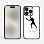 כיסוי בעיצוב אישי עם השם שלך לדגם - Apple iPhone 15 Pro Max בעיצוב שחקן פינג פונג
