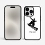 כיסוי בעיצוב אישי עם השם שלך לדגם - Apple iPhone 15 Pro Max בעיצוב סנובורדיסט