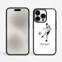 כיסוי בעיצוב אישי עם השם שלך לדגם - Apple iPhone 15 Pro Max בעיצוב שחקן כדורגל