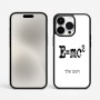 כיסוי בעיצוב אישי עם השם שלך לדגם - Apple iPhone 15 Pro Max בעיצוב נוסחת אלברט איינשטיין