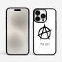 כיסוי בעיצוב אישי עם השם שלך לדגם - Apple iPhone 15 Pro Max בעיצוב אנרכיה