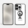 כיסוי בעיצוב אישי עם השם שלך לדגם - Apple iPhone 15 Pro Max בעיצוב גלובוסי שלום