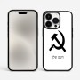 כיסוי בעיצוב אישי עם השם שלך לדגם - Apple iPhone 15 Pro Max בעיצוב פטיש ומגל
