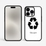 כיסוי בעיצוב אישי עם השם שלך לדגם - Apple iPhone 15 Pro Max בעיצוב למחזר