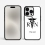 כיסוי בעיצוב אישי עם השם שלך לדגם - Apple iPhone 15 Pro Max בעיצוב אחות מוסמכת
