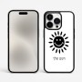 כיסוי בעיצוב אישי עם השם שלך לדגם - Apple iPhone 15 Pro Max בעיצוב שמש