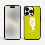 כיסוי בעיצוב אישי עם השם שלך לדגם - Apple iPhone 15 Pro Max בעיצוב מיקרופון