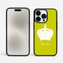 כיסוי בעיצוב אישי עם השם שלך לדגם - Apple iPhone 15 Pro Max בעיצוב כתר מלכותי