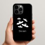 כיסוי בעיצוב אישי עם השם שלך לדגם - Apple iPhone 15 Pro Max בעיצוב עטלפים