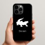כיסוי בעיצוב אישי עם השם שלך לדגם - Apple iPhone 15 Pro Max בעיצוב תנין