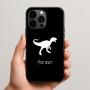 כיסוי בעיצוב אישי עם השם שלך לדגם - Apple iPhone 15 Pro Max בעיצוב דינוזאור