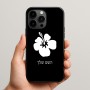 כיסוי בעיצוב אישי עם השם שלך לדגם - Apple iPhone 15 Pro Max בעיצוב פרח היביסקוס
