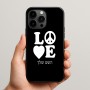 כיסוי בעיצוב אישי עם השם שלך לדגם - Apple iPhone 15 Pro Max בעיצוב אהבה