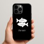 כיסוי בעיצוב אישי עם השם שלך לדגם - Apple iPhone 15 Pro Max בעיצוב מזלות - דגים